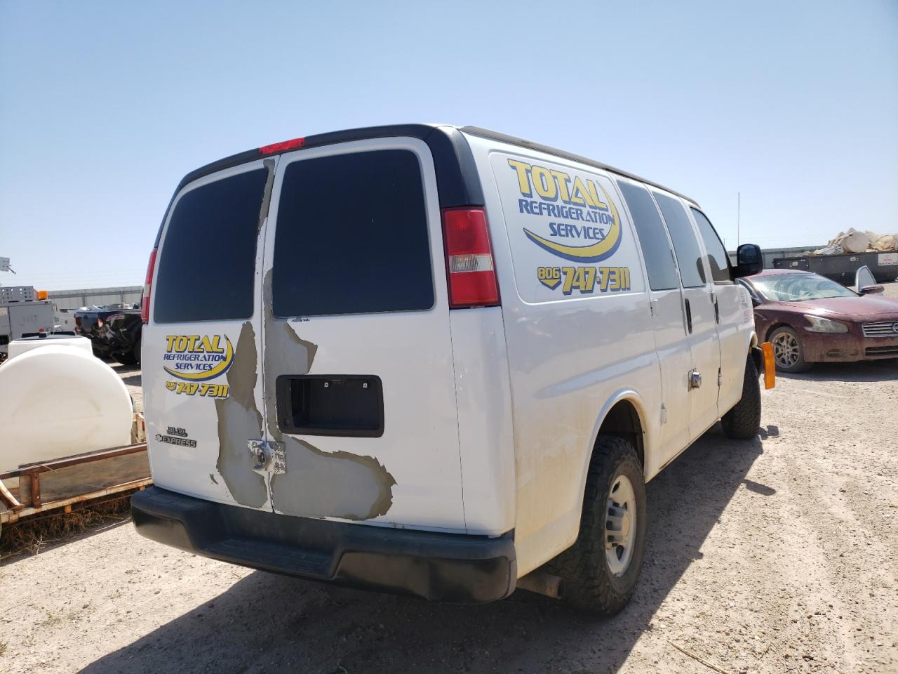 1GCGG25K981224051 2008 Chevrolet Express G2500