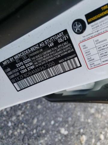 2021 MERCEDES-BENZ E 350 W1KZF8DB4MA967300