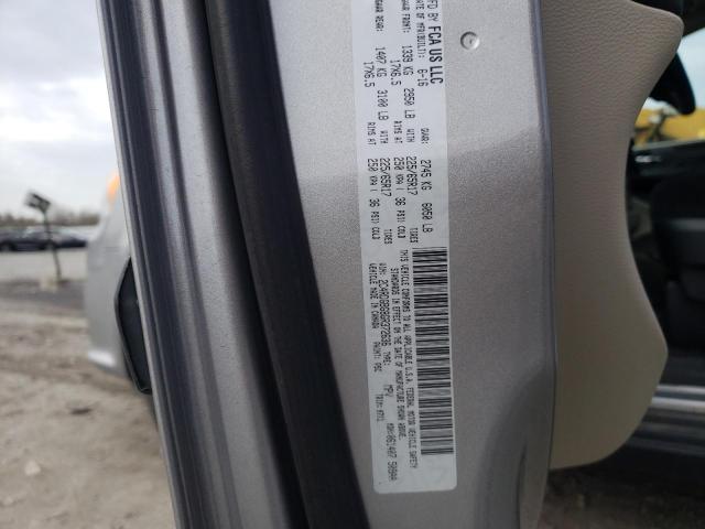 2016 DODGE GRAND CARA 2C4RDGBG8GR372636
