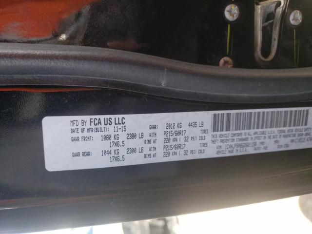 2016 JEEP PATRIOT SP 1C4NJPBA8GD601158