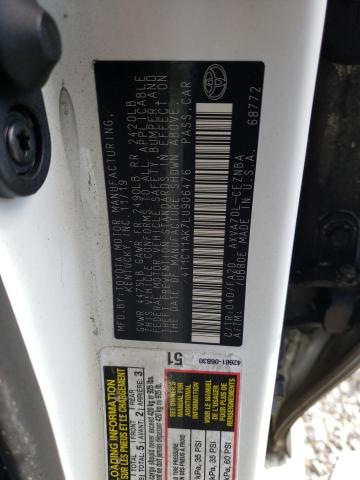 2020 TOYOTA CAMRY LE 4T1C11AK7LU906476