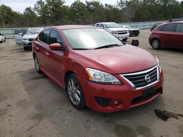 Salvage cars for sale from Copart Brookhaven, NY: 2014 Nissan Sentra S