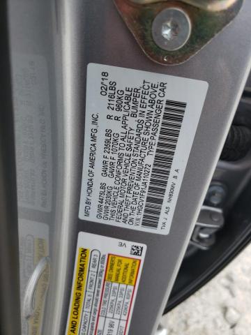 2018 HONDA ACCORD TOU 1HGCV1F91JA110272