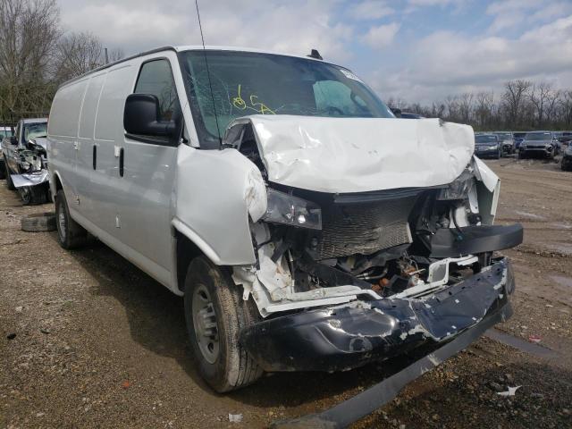 Salvage cars for sale from Copart Columbus, OH: 2018 Chevrolet Express G2