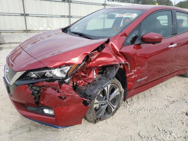 2019 NISSAN LEAF S PLU 1N4BZ1CP2KC310428