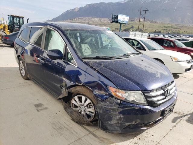 Salvage cars for sale from Copart Farr West, UT: 2016 Honda Odyssey SE