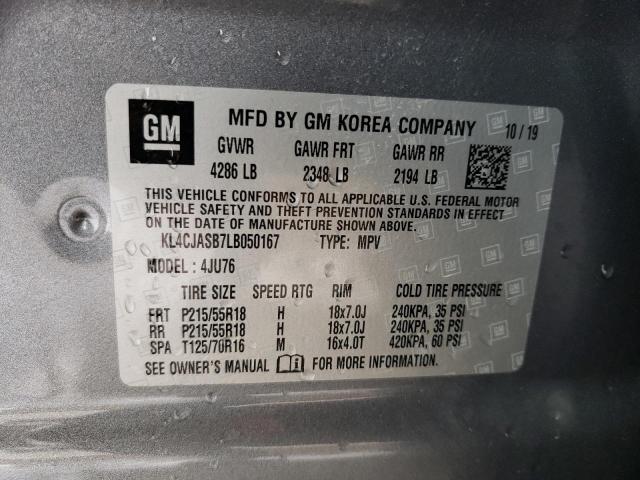 2020 BUICK ENCORE PRE KL4CJASB7LB050167