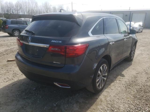 2016 ACURA MDX TECHNO 5FRYD4H40GB026971