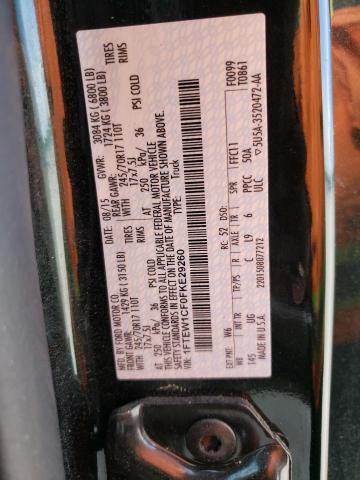 2015 FORD F150 SUPER 1FTEW1CF0FKE29260