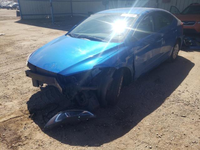 2017 HYUNDAI ELANTRA SE KMHD74LF7HU082653