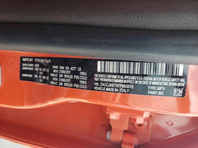 2015 JEEP RENEGADE L ZACCJABT0FPB63676