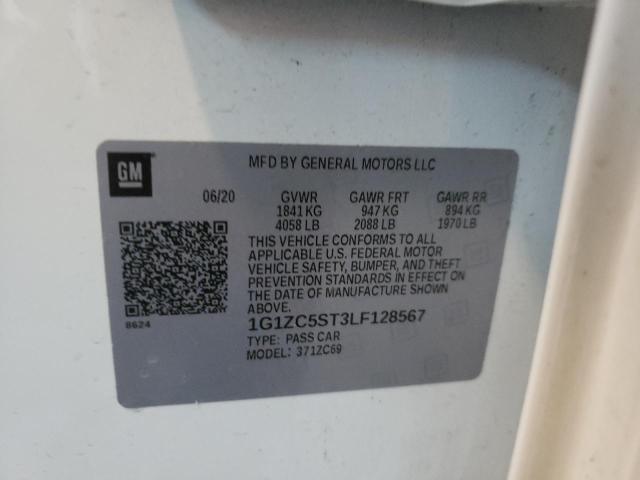 1G1ZC5ST3LF128567 Chevrolet Malibu Ls 2020. Фото: 9