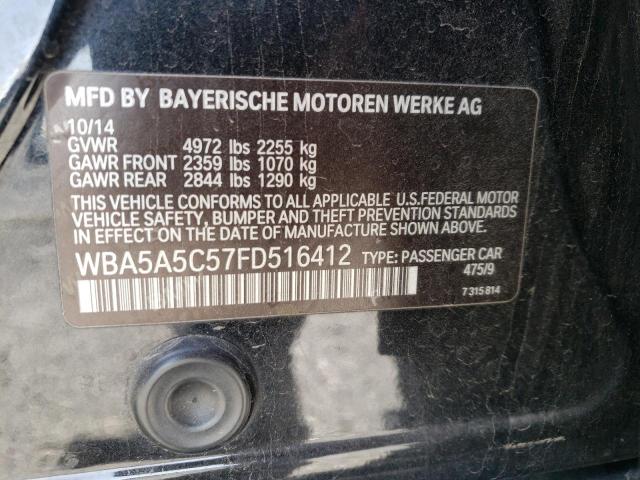 2015 BMW 528 I WBA5A5C57FD516412