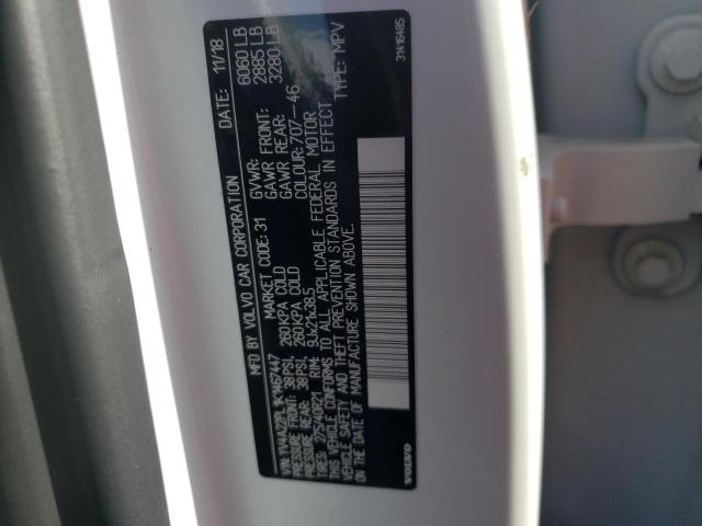 2019 VOLVO XC90 T6 IN YV4A22PL1K1467447