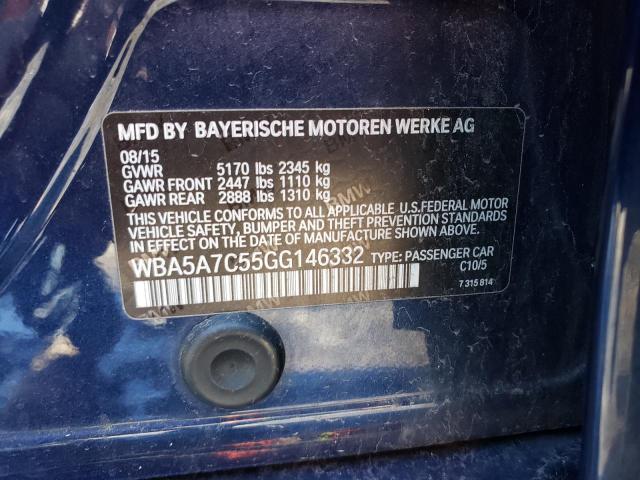 2016 BMW 528 XI WBA5A7C55GG146332