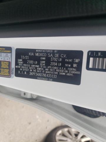 2022 KIA FORTE EX - 3KPF54AD7NE435133