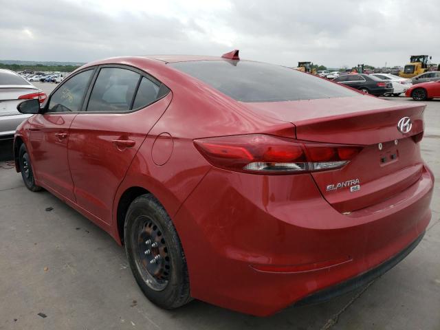 2017 HYUNDAI ELANTRA SE 5NPD74LF3HH102623