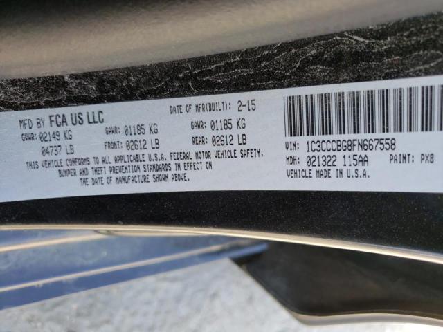 2015 CHRYSLER 200 S 1C3CCCBG8FN667558