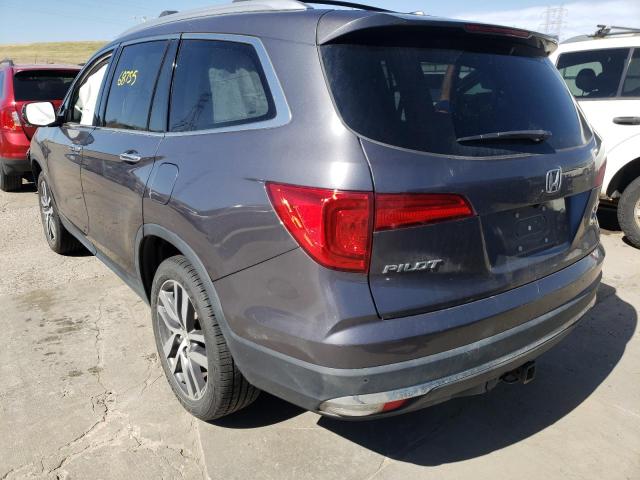 2017 HONDA PILOT TOUR 5FNYF6H92HB012316