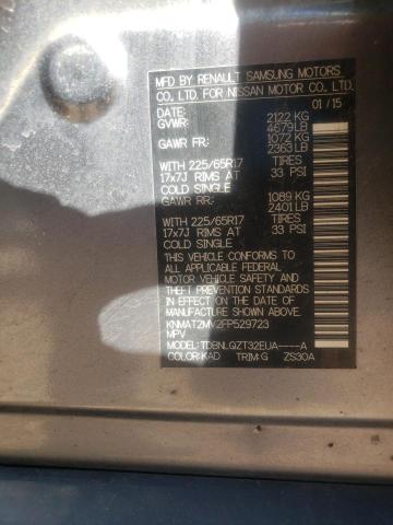 2015 NISSAN ROGUE S KNMAT2MV2FP529723