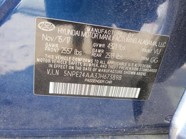 2018 HYUNDAI SONATA ECO 5NPE24AA3JH673898