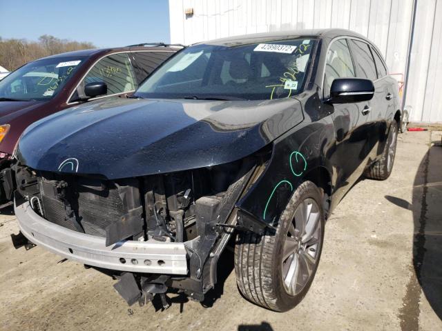 2017 ACURA MDX TECHNO 5J8YD4H53HL000424