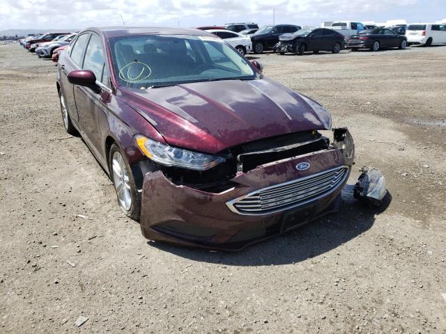 Salvage cars for sale from Copart San Diego, CA: 2018 Ford Fusion SE