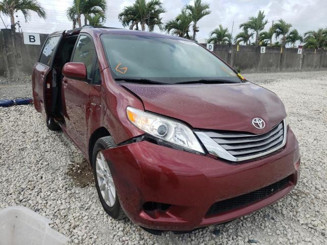 2017 TOYOTA SIENNA XLE 5TDDZ3DCXHS170145