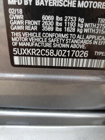 2018 BMW X5 SDRIVE3 5UXKR2C58J0Z17026