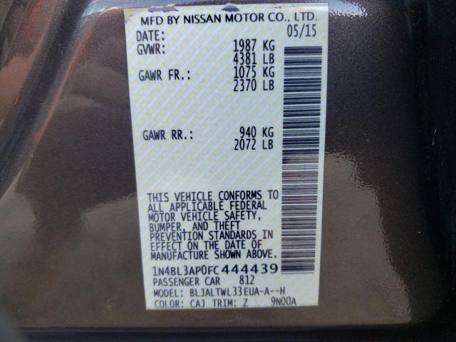 2015 NISSAN ALTIMA 3.5 1N4BL3AP0FC444439