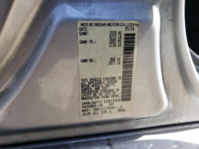 Фото: 1N4AL3AP7FC100344 - 10