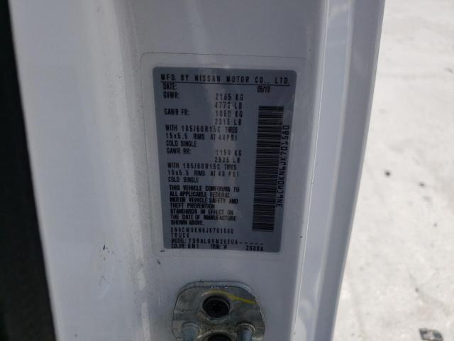2018 NISSAN NV200 2.5S 3N6CM0KN6JK701580