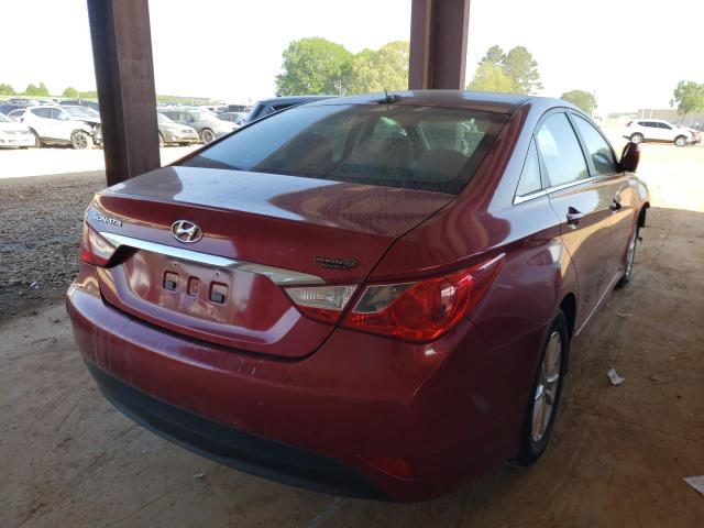 5NPEB4AC2EH915152 Hyundai Sonata Gls 2014. Фото: 3