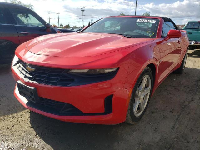 2019 CHEVROLET CAMARO LS 1G1FB3DX2K0114705