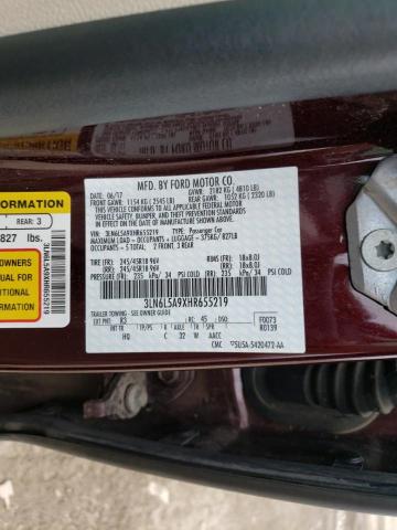 2017 LINCOLN MKZ PREMIE 3LN6L5A9XHR655219