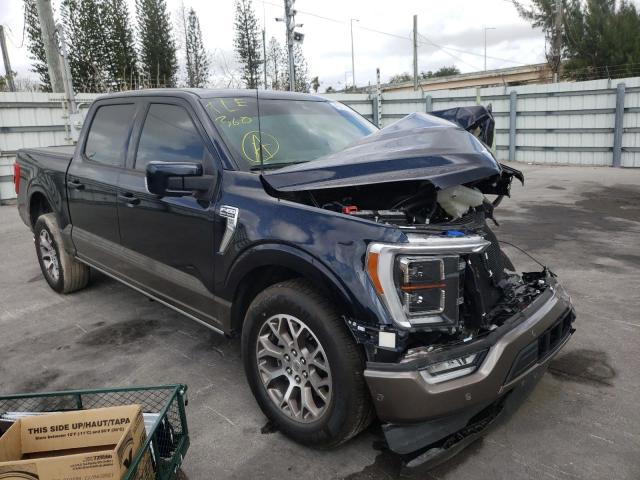 Vehiculos salvage en venta de Copart Miami, FL: 2021 Ford F150 Super