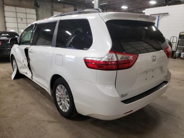 2017 TOYOTA SIENNA XLE 5TDYZ3DC7HS876703