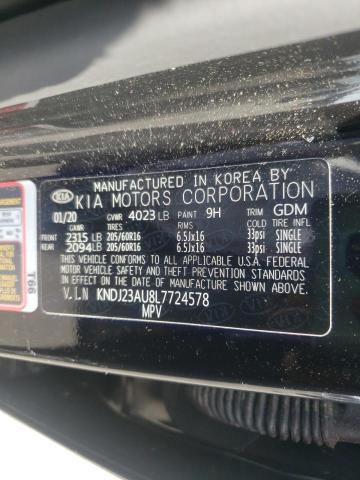 2020 KIA SOUL LX KNDJ23AU8L7724578