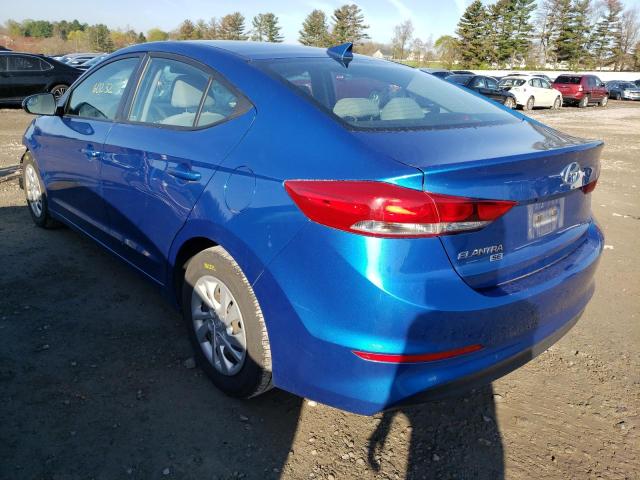 2017 HYUNDAI ELANTRA SE 5NPD74LF6HH175761