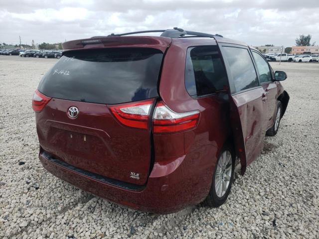 2017 TOYOTA SIENNA XLE 5TDDZ3DCXHS170145