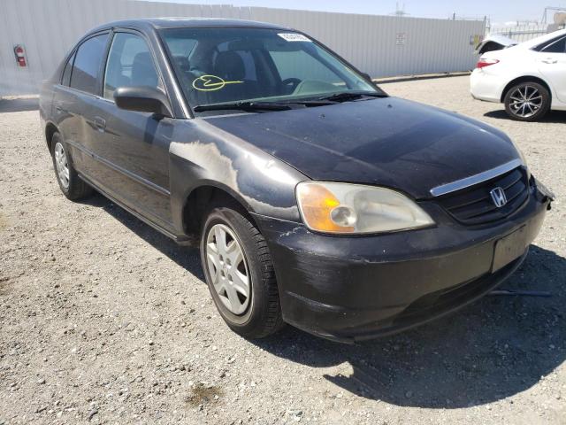 Salvage cars for sale from Copart Adelanto, CA: 2003 Honda Civic LX