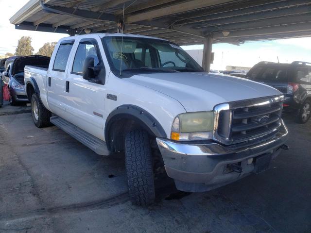 Salvage cars for sale from Copart San Martin, CA: 2004 Ford F250 Super