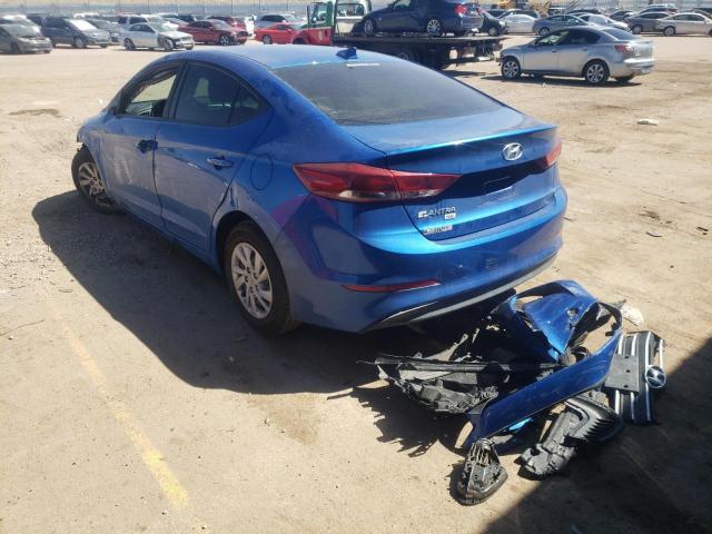 2017 HYUNDAI ELANTRA SE KMHD74LF7HU082653