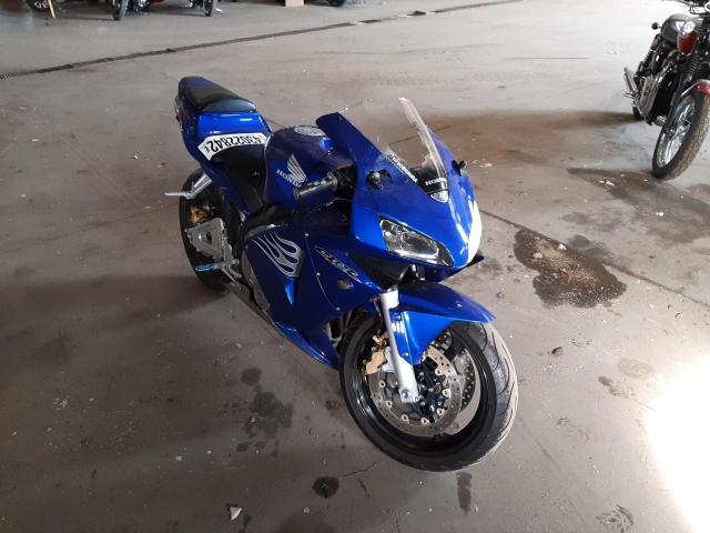 Salvage motorcycles for sale at Woodhaven, MI auction: 2004 Honda CBR600 RR