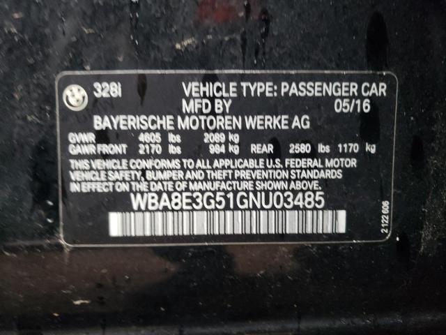 2016 BMW 328 XI SUL WBA8E3G51GNU03485