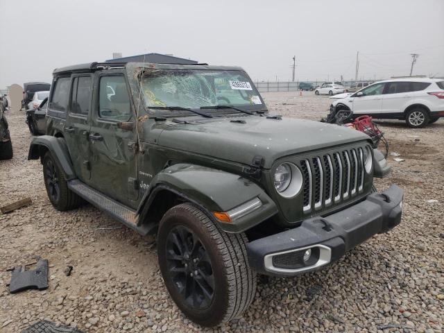 2021 JEEP WRANGLER U VIN: 1C4JJXP63MW828924