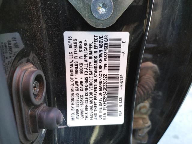 2016 HONDA CIVIC LX 19XFC2F54GE230822