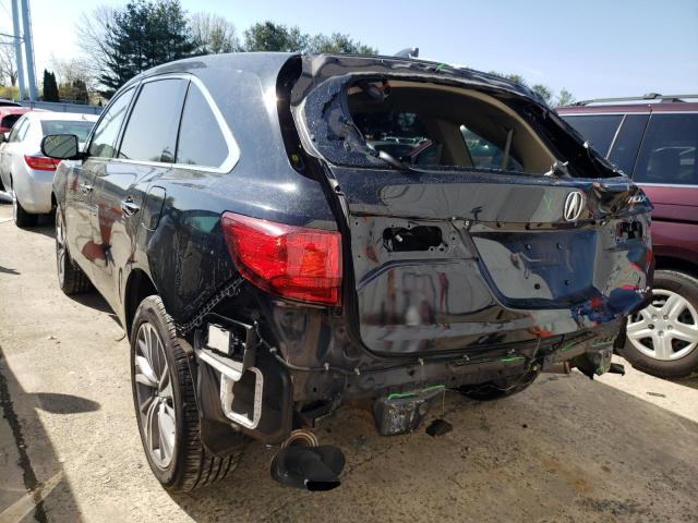 2017 ACURA MDX TECHNO 5J8YD4H53HL000424
