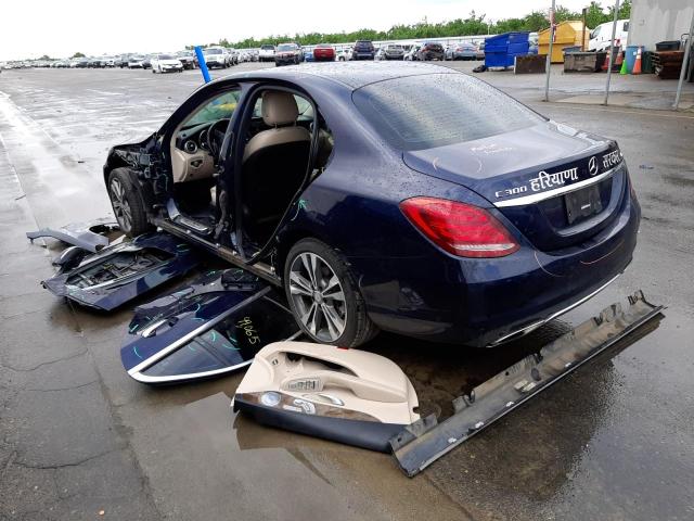 2015 MERCEDES-BENZ C 300 4MAT 55SWF4KBXFU019257