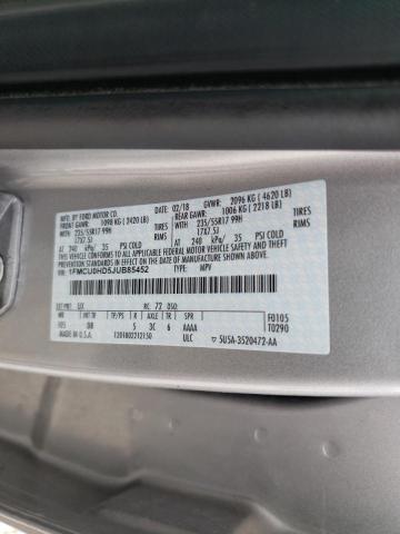 2018 FORD ESCAPE SEL 1FMCU0HD5JUB85452